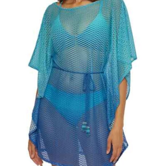💙💙💜Trina Turk Ombre Opel Tunic💙💙💜S/M $188 - Picture 3 of 6